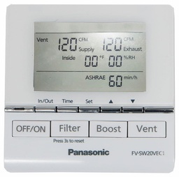 [5040734] LCD Wired Wall Control for Intelli-Balance 200 ERV