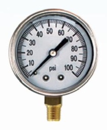 [4090214] Gauge 1/8" MNPT 100PSI