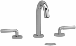 [2612332] Riu Widespread Bathroom Faucet with C-Spout with Lever Handles 1.2 GPM