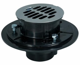 [3532230] ABS Solvent Weld Shower Drain with Snap-in Grate 7101 Series