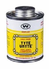 [6692010] "TYTE-UNYTE" PIPE JOINT COMPOUND (BILINGUAL) - 1/2 Pint / 1 lb.