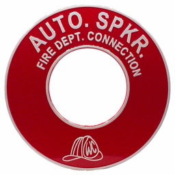 [3809680] PLATE 2-1/2 S/P RED ALUMINUM ROUND