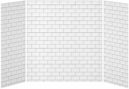[3753040] 32 x 60 x 32 3-Panel Tub/Shower Wall Kit