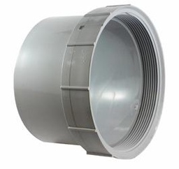 [7589911] PVC DWV 6" FEM ADPT SPGXFPT GRY