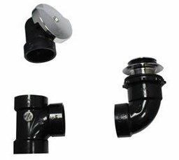 [7590041] ABS Clicker Waste & Overflow Convertible Kit