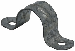 [3779705] 3/4" 2-Hole Pipe Strap Electro-Galvanized 45