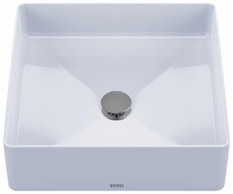 [1061453] Arvina 16" x 16" Square Bathroom Vessel Sink (less Overflow)