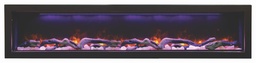 [4791420] 72" Built-In Deep Indoor or Outdoor Electric Fireplace