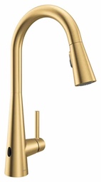 [5921264] Sleek MotionSense Wave Kitchen Faucet with Pulldown Spray