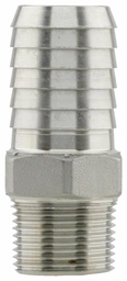 [1536506] SSMA-075-100 - '3/4"Mpt x 1"Ins 304SS Adapter'