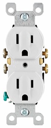 [7500299] ELECTRIC PLUG RECEPTACLE WHITE 3232-W