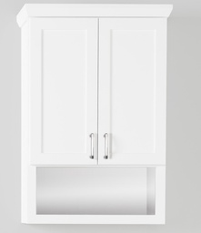 [2571015] 2-Door Bathroom Storage Cabinet Painted Classic Modern Shaker