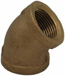 [7100022] 1 FIP 45 ELBOW THREADED BRONZE - LEAD FREE