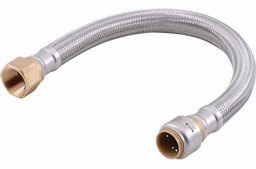 [1226020] 3/4 X18 STAINLESS STEEL BRAID W/HEATER CONNECTOR