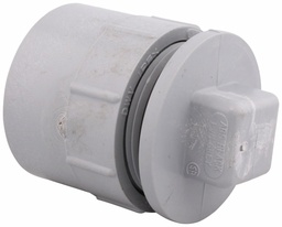 [7560653] 3" PVC DWV TUBE END C/O HxGKT PLUG SYSTEM 15