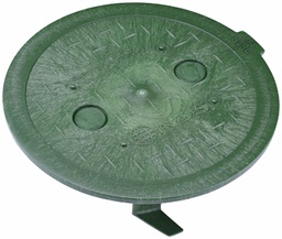 [1263000] 6 SureFit Round Green Universal Valve Box Lid