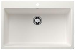[1217232] Liven 33 1 Bowl Dual Mount Silgranit Kitchen Sink