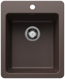 [1217275] Liven 17 1 Bowl Dual Mount Bar Sink