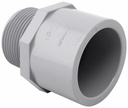 [3256449] 1 1/4" CPVC SCH80 MALE ADPT SOCxMPT CORZAN
