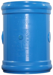 [7671193] 8"x2" PVC TAPPED COUPLING CIOD DR18 BxBxNPT BLUE BRUTE