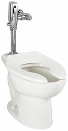[1351116] Madera 1.0 GPF Floor Mounted Elongated Flushometer Bowl with Top Spud (Less Seat)
