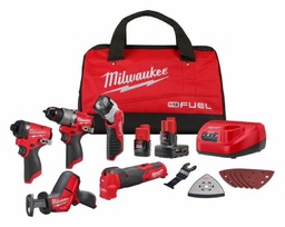 [4520379] M12 FUEL 5-TOOL COMBO KIT