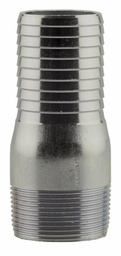 [7661730] ZPMA-150 - '1-1/2" MPT x 1-1/2" INS. Zinc Plated Insert Adapter'