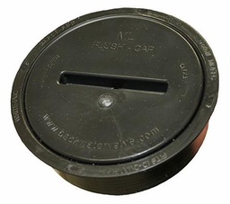 [7628281] 4 ABS FLUSH CLEAN-OUT CAP