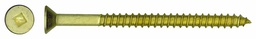 [5160515] #8 X1-1/2 BRASS WOODSCREW 100