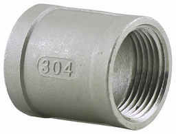 [7119934] SS304C-10 - '1" 304SS Coupling Iso4144'