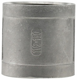 [7119936] SS304C-15 - '1-1/2" 304SS Coupling Iso4144'
