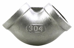 [7119902] SS304E-05 - '1/2" 304SS Elbow Iso4144'