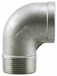 [7119912] SS304SE-15 - '1-1/2" 304SS Str Elbow Iso4144'