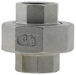 [7119990] SS304U-02 - '1/4" 304SS Union Iso4144'