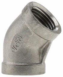 [7110560] SS316E4-05 - '1/2" 316SS 45' Elbow Iso4144'