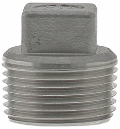 [7110960] SS316P-07 - '3/4" 316SS Cored Plug Iso4144'