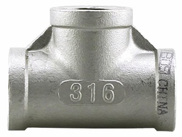 [7110650] SS316T-05 - '1/2" 316SS Tee Iso4144'