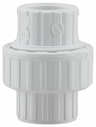 [7642142] 457-005 - '1/2" Slip x Slip Union O-Ring Type - Schedule 40 PVC'