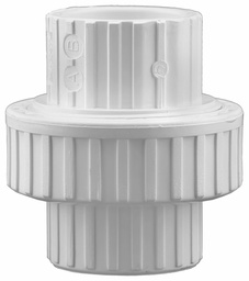 [7642148] 457-012 - '1-1/4" Slip x Slip Union O-Ring Type - Schedule 40 PVC'