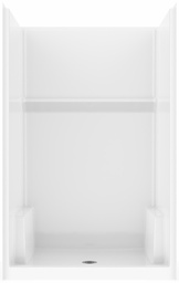 [6451902] Icon 48" x 36" Center Drain Alcove 1-Piece Shower