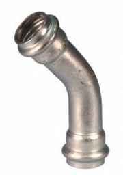 [6662975] 2" Vic-Press 45 Elbow 304 Stainless Style P591