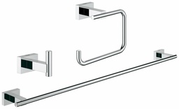 [7081115] Essentials Cube Guest Bathroom 3-in-1 Accessories Set