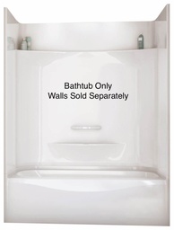 [6450330] KDTS 3060 LH Drain Pinned Bathtub (Tub Only)