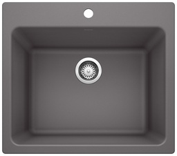 [1217302] Liven 1 Bowl Dual Mount Laundry Silgranit Sink