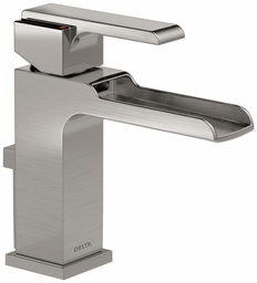 [3060230] Ara Single Hole Bathroom Faucet with Channel Spout