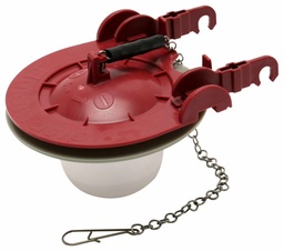 [2661030] Universal Solid Frame Adjustable 3 Flapper with Silicone Seal (Fits 3 flush valves and Kohler 3)