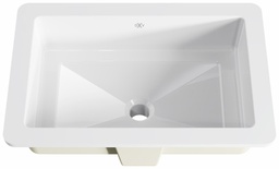 [1320740] Pop Rectangle Undermount Bathroom Sink