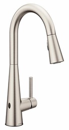 [5921117] Sleek MotionSense Wave Kitchen Faucet with Pulldown Spray