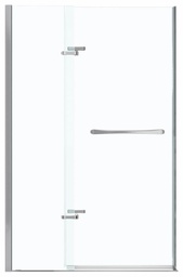 [6455130] Reveal 71 41.5-44.5" x 71.5" Alcove Pivot Shower Door