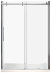 [6457410] Halo 56.5-59" x 78.75" Alcove Sliding Shower Door